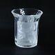 1 (One) LALIQUE ENFANTS Cameo Frosted Lead Crystal Shot Glass Signed
