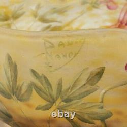 A Fine Daum Enamelled Cameo Glass Bowl c1910