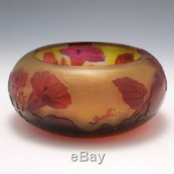A Galle Cameo Glass Bowl c1920
