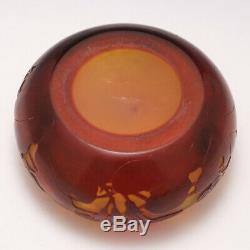 A Galle Cameo Glass Bowl c1920