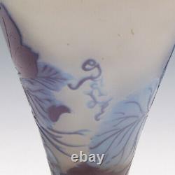 A Galle Cameo Glass Vase 1900-04