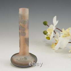 A Galle Cameo Glass Vase With Cylindrical Neck 1905-08