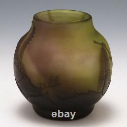 A Galle Cameo Glass Vase c1910