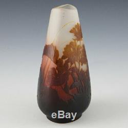 A Galle Cameo Vase c1900