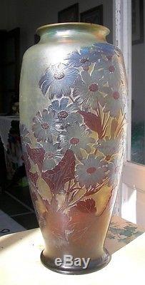 A Huge and Extraordinary Cameo Glass by Emile Galle
