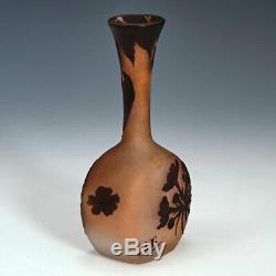 A Small Galle Cameo Glass Vase c1900