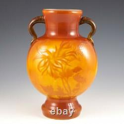 A Very Rare Large And Early Galle Vase 1890-94