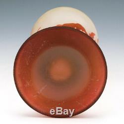 An Emile Galle Cameo Vase c1900