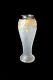 Antique French St Louis cameo glass gilt soliflore vase c 1900