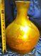 Antique Galle Scenic Cameo Glass Vase, 14 1/2 Tall 10 Wide 1/2 Thick