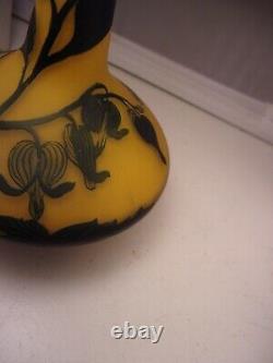 Antique Loetz Signed Richard Cameo Glass Vase 1920's 7