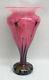 Art Deco John Lotton (1993) Signed Cameo Multicolor Art Glass 12 1/2 Vase