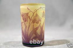 Beautifull Cameo Glass Cup signed D. Argenthal