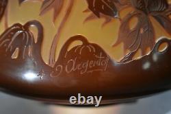 D'ARGENTAL French Cameo Glass Vase