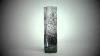 Daum Acid Etched And Enameled Cameo Glass Rainy Landscape Vase