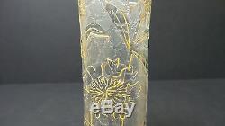 FRENCH ART GLASS LEGRAS, ST. DENIS, MONT JOYE CAMEO GLASS VASE, c. 1900