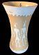 Fenton Art Glass Cameo Carved Chocolate Vase Circle Of Friends ONLY 20 MADE
