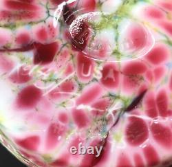 Fenton Art Glass Dave Fetty / Kelsey Murphy Cameo Carved Vase LIMITED to 295