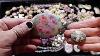 Fleatale Purchased Trays Of Vintage Jewelry Tray 5 Pinks Cameos Art Glass U0026 Wedding Cake Beads
