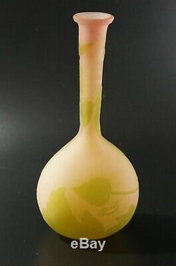 Galle French Cameo Glass Vase