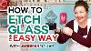 How To Etch Glass The Easy Way Armour Etch U0026 Vinyl Decals