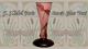J. Michel Pairs Art Nouveau Original Cameo Glass Vase w Dragonfly & Thistle