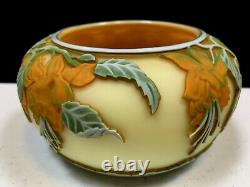 Kathleen Orme Floral Design Cameo Glass Bowl