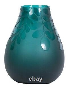 Ken Benson LS Cameo Art Glass Vase
