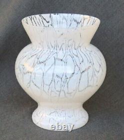 Kosta Boda Crackle Cameo Art Glass Ulrica Hydman-vallien Lotus Vase 48802 Mint