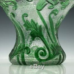 Large Thomas Webb & Sons Cameo Fleur Vase c1930