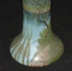 Legras French Cameo Art Glass Vase