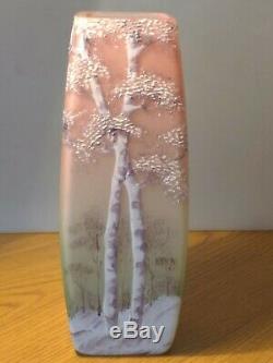 Legras cameo glass vase