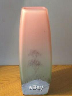 Legras cameo glass vase