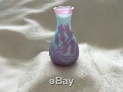 Loetz Signed Richard Cameo Art Glass Vase