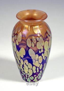 Loetz Widow Art Nouveau Vase New Red Cytisus Mnr Pn 816 Um 1902