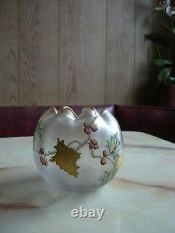 MUSEUM QUALITY FRENCH J. MABUT VASE ca. 1900 GALLE DAUM NANCY MARKED