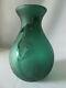 Pilgrim Green Cameo Glass Vase Male and female Nude Dancers Kelsey Murphy