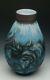 Polar Bear Galle Tip Reproduction Cameo Glass Vase -Excellent Condition- Signed