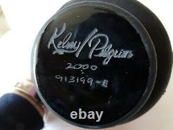 SALE $279,99 KELSEY MURPHY SIGNED CAMEO CARVED PILGRIM GLASS incl. APPRAISAL