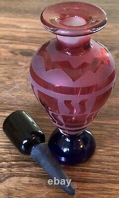 Stunning Steven Correia 1990 Limited Edition Cameo Perfume Bottle 10/200