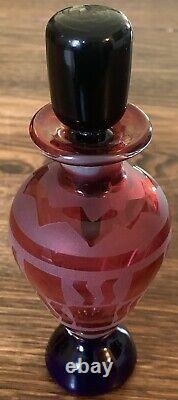 Stunning Steven Correia 1990 Limited Edition Cameo Perfume Bottle 10/200
