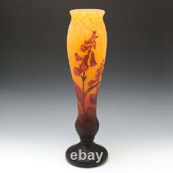 Very Large Daum Nancy Cameo Vase c1910